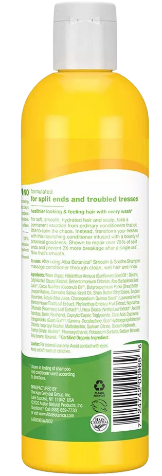 Smooth and Soothe Conditioner Hemp Seed Oil