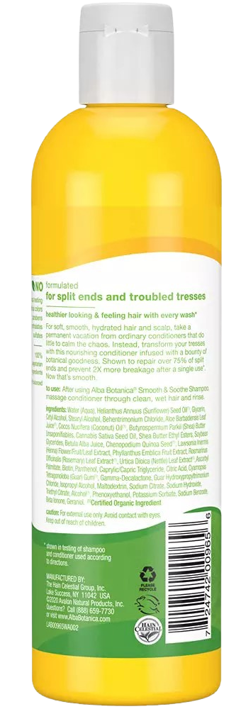 Smooth and Soothe Conditioner Hemp Seed Oil