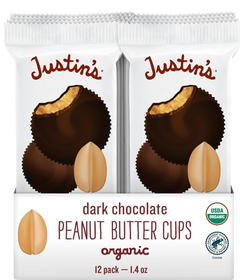 Dark Chocolate Peanut Butter Cups (12 Pack)