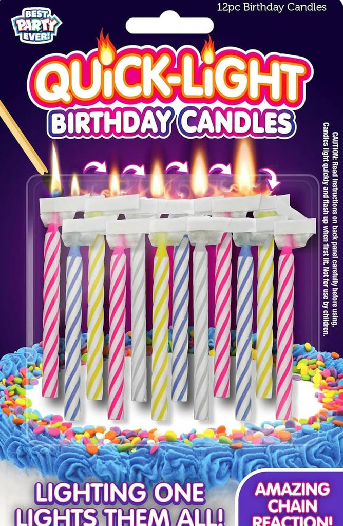 Best Party Ever Quick-Lite Birthday Cake Candles – Martie