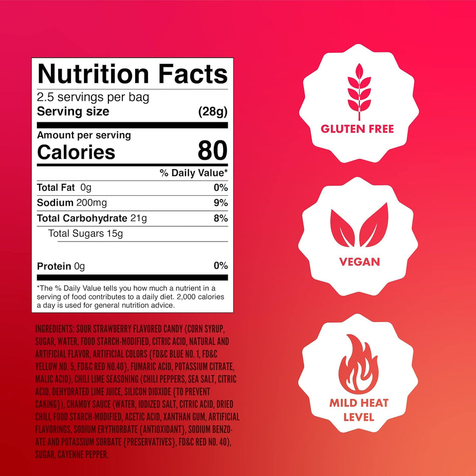 Chili Chews Strawberry Bites