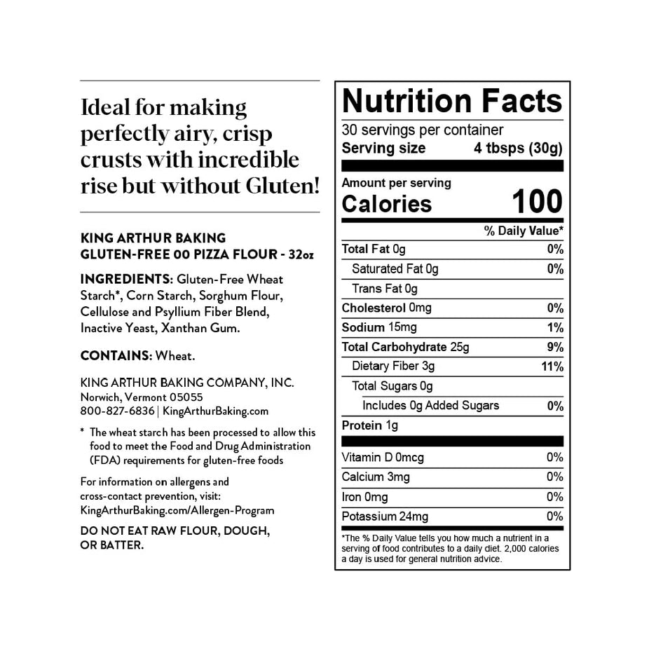 Gluten Free Pizza Flour