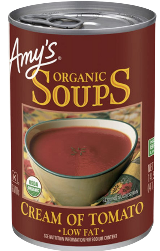 Organic Cream of Tomato Soup (6 Pack)