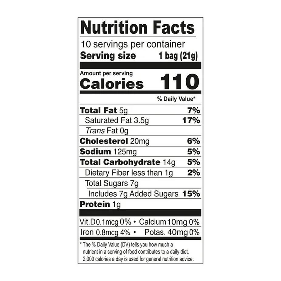 Tiny Tate's Chocolate Chip Cookies (10 CT)