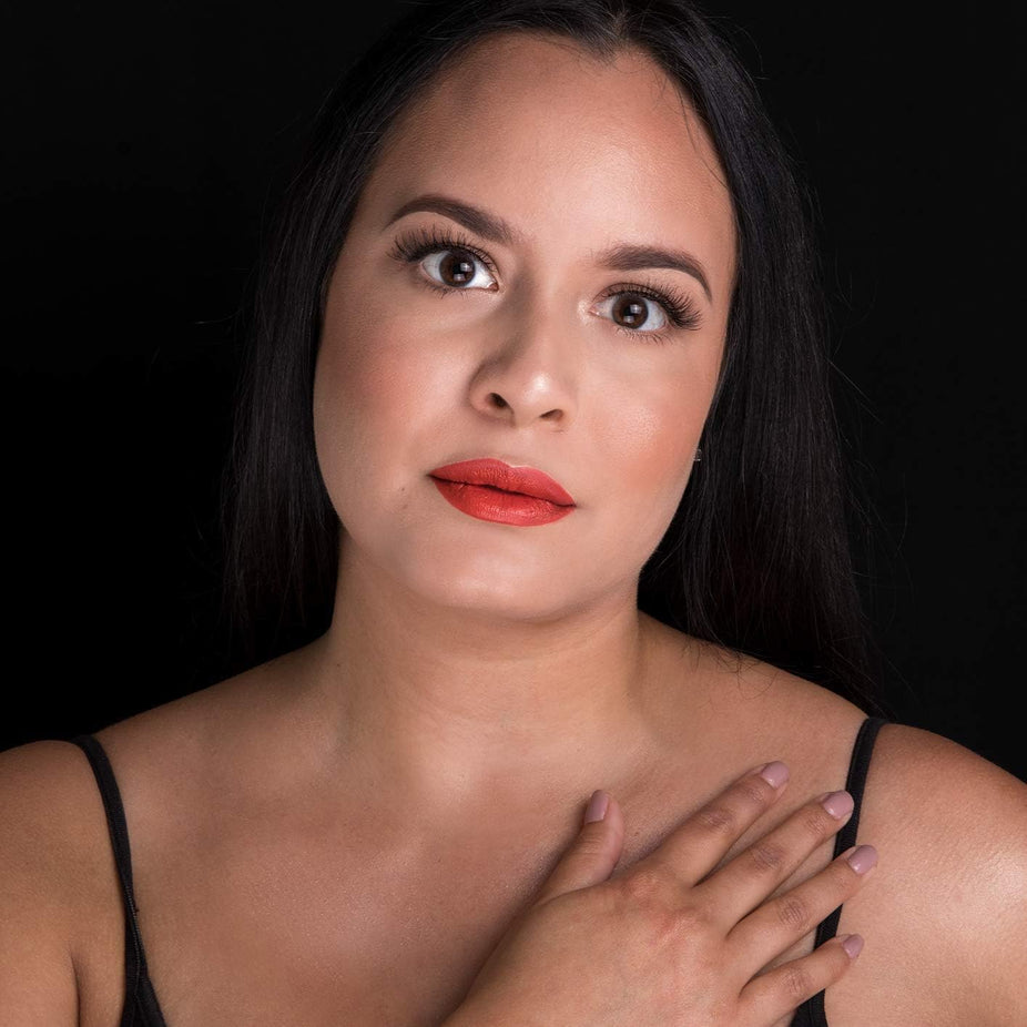 Matte Liquid Lipstick - I Am Amazing (Orange Red)