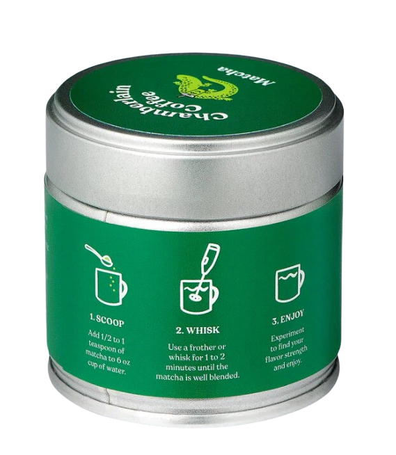 Organic Salamander Matcha Tea Tin