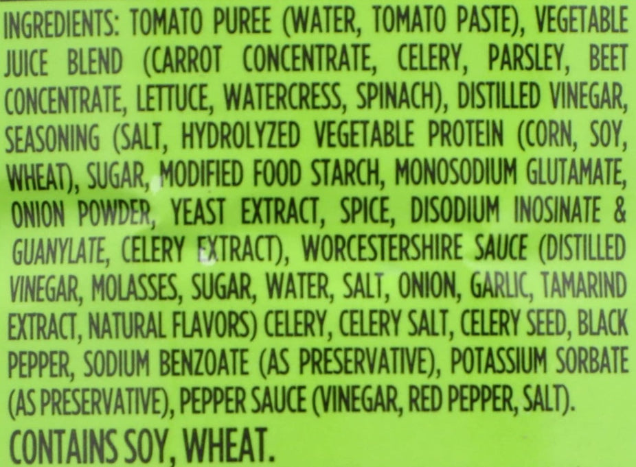 Bloody Mary Mix