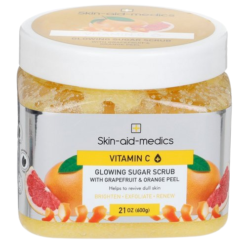 Skinaidmedics Vitamin C Glowing Sugar Scrub Martie