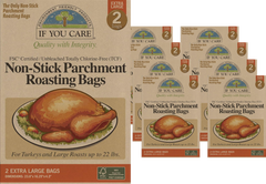 Non-stick Parchment Roasting Bags Extra Large (8 Pack)