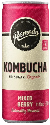 Mixed Berry Kombucha (4 Pack)