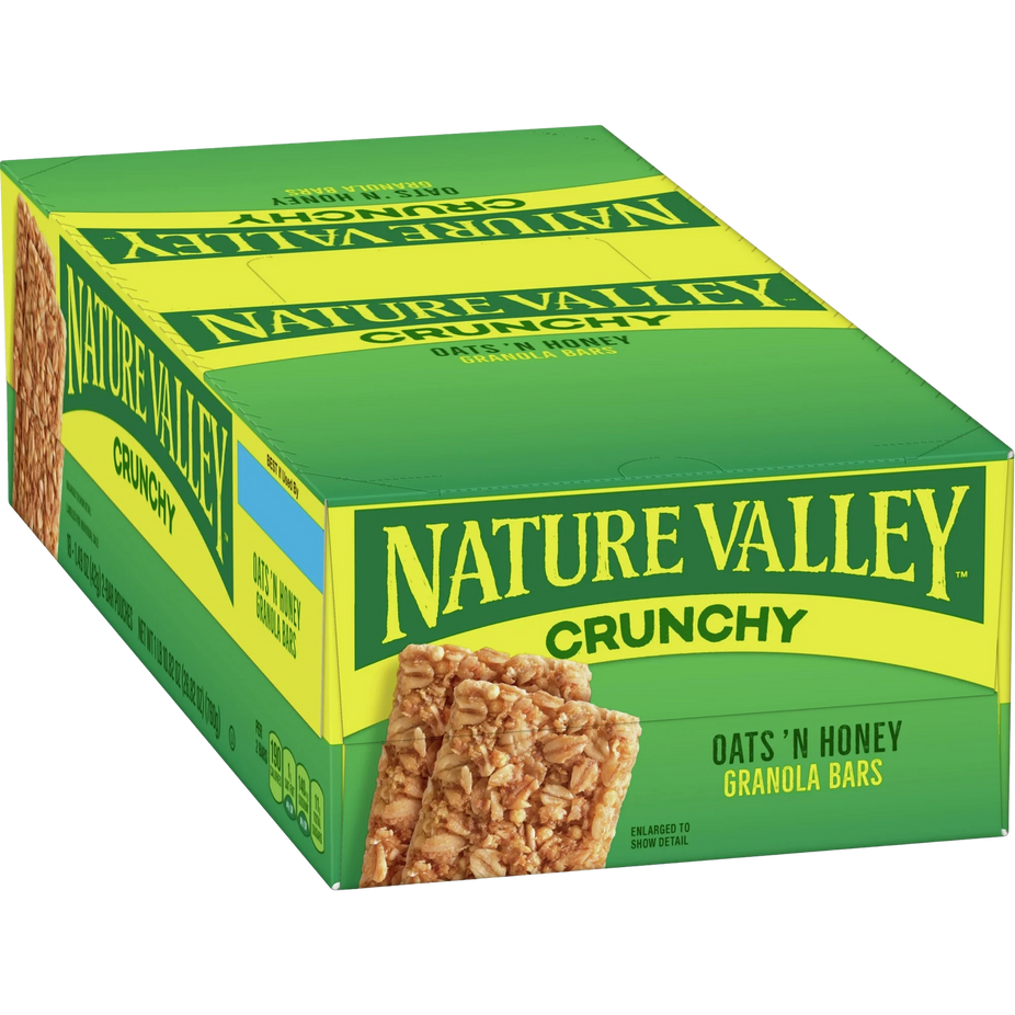 Crunchy Granola Bars - Oats'n Honey (18 CT)