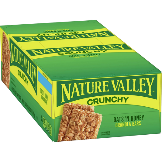 Crunchy Granola Bars - Oats'n Honey (18 CT)