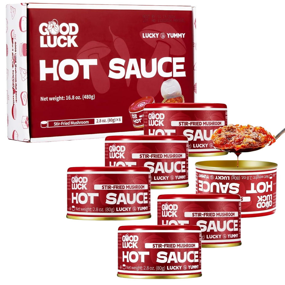 Stir-Fried Mushroom Hot Sauce (6 Pack)