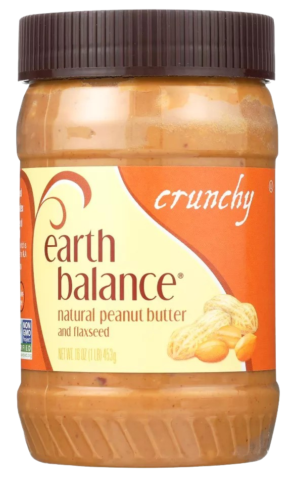 Crunchy Natural Peanut Butter & Flaxseed