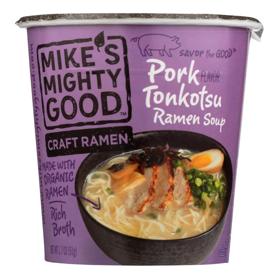 Organic Tonkotsu Pork Ramen Cup (6 Pack)
