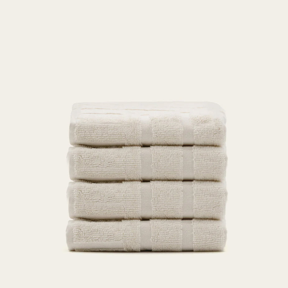 Capri Australian Cotton Washcloths (Set of 4)