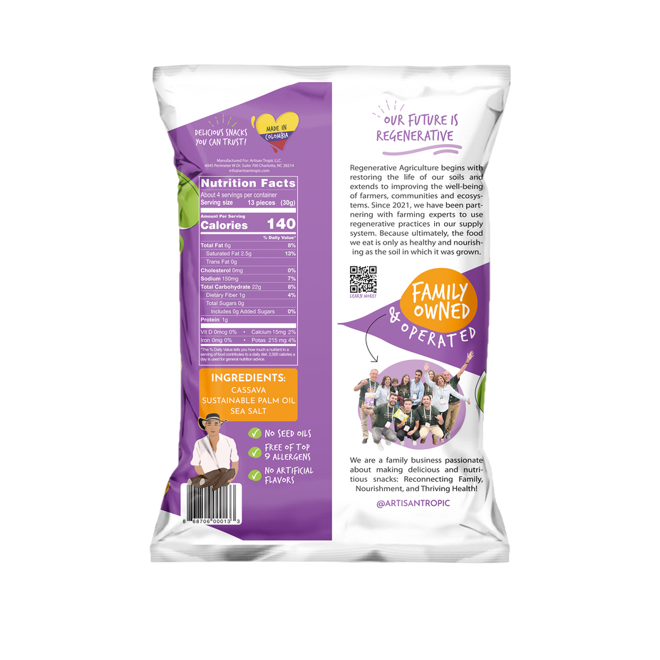 Sea Salt Cassava Strips