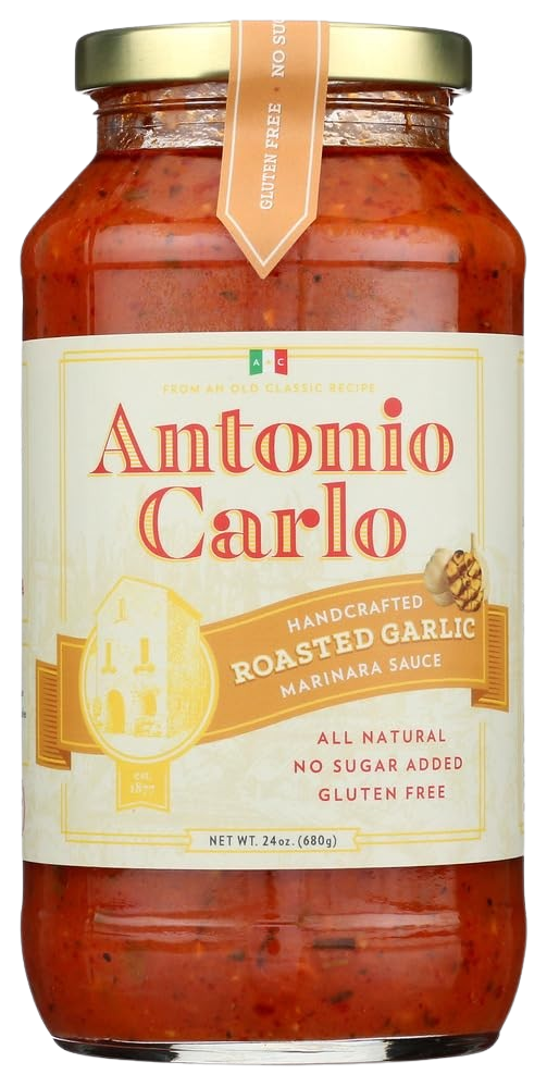Antonio Carlo Gourmet Sauce Roasted Garlic Marinara Sauce Martie