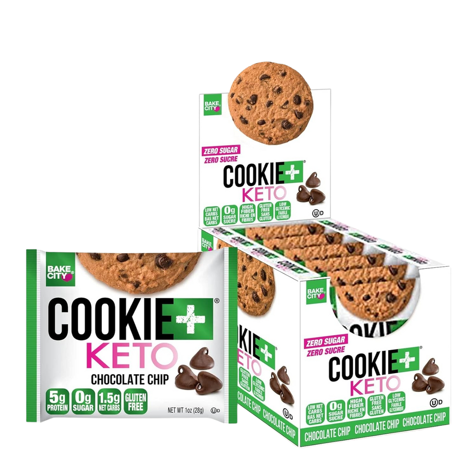 Chocolate Chip Keto Plus Cookie (12 CT)