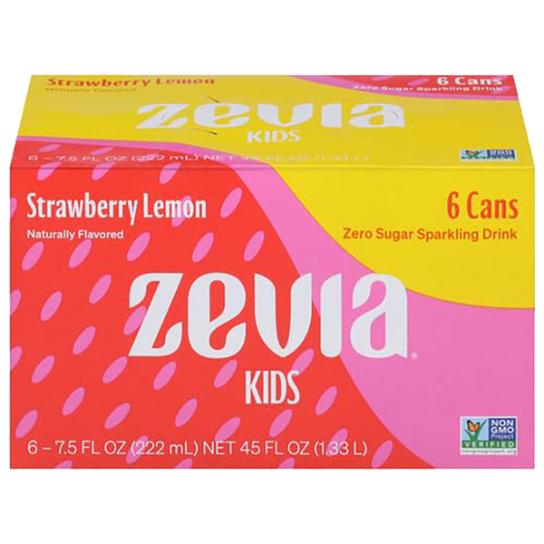 Strawberry Lemonade Kidz Soda (6 Pack)