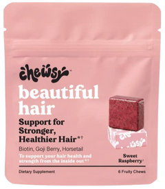 Beautiful Hair Raspberry Chew (6 Pack)