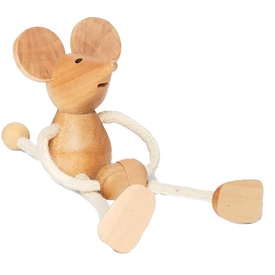Palimal Toy Figurine With Magnets - Mouse Natural