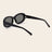 Celeste Oval Italian Acetate Sunglasses