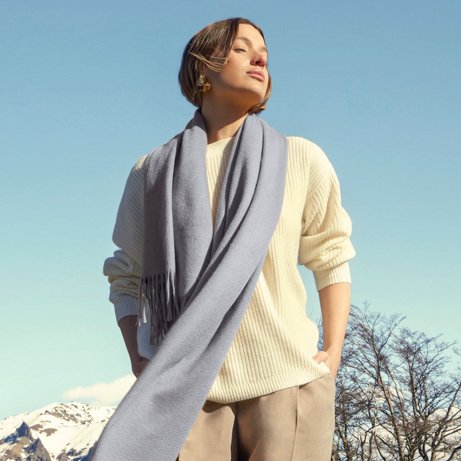 Cleo Oversized Cashmere Scarf