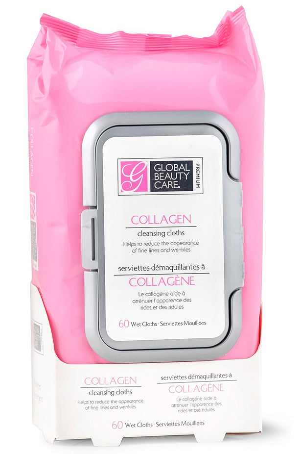 Collagen Facial Cleasing Wipes (60 CT)
