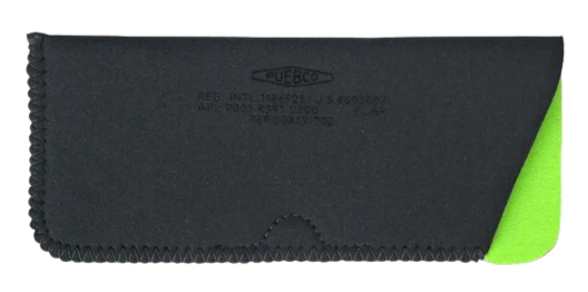 Glasses Sleeve - Dark Gray x Green