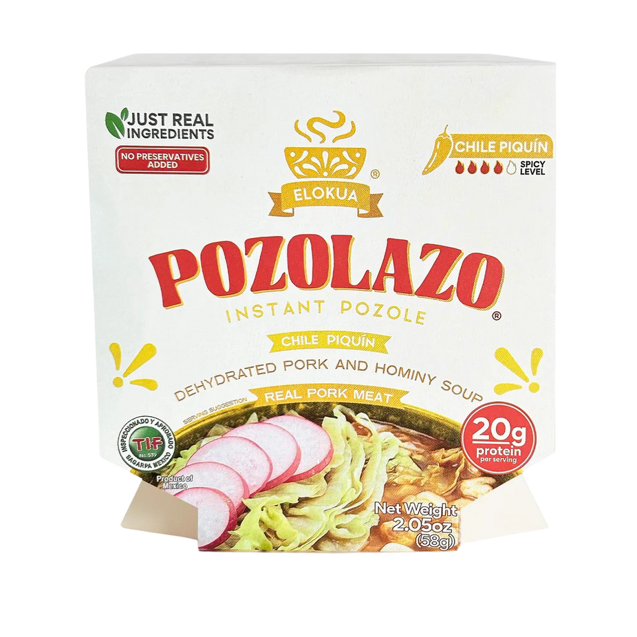 Chile Piquin Pork Pozole Soup (4 Pack)