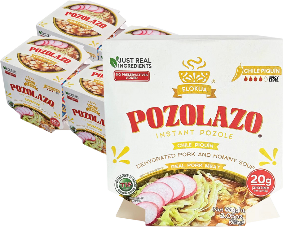 Chile Piquin Pork Pozole Soup (4 Pack)