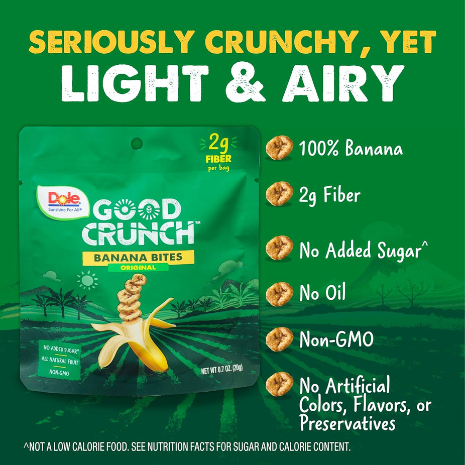 Goods Crunch Original Banana Bites (12 Pack)