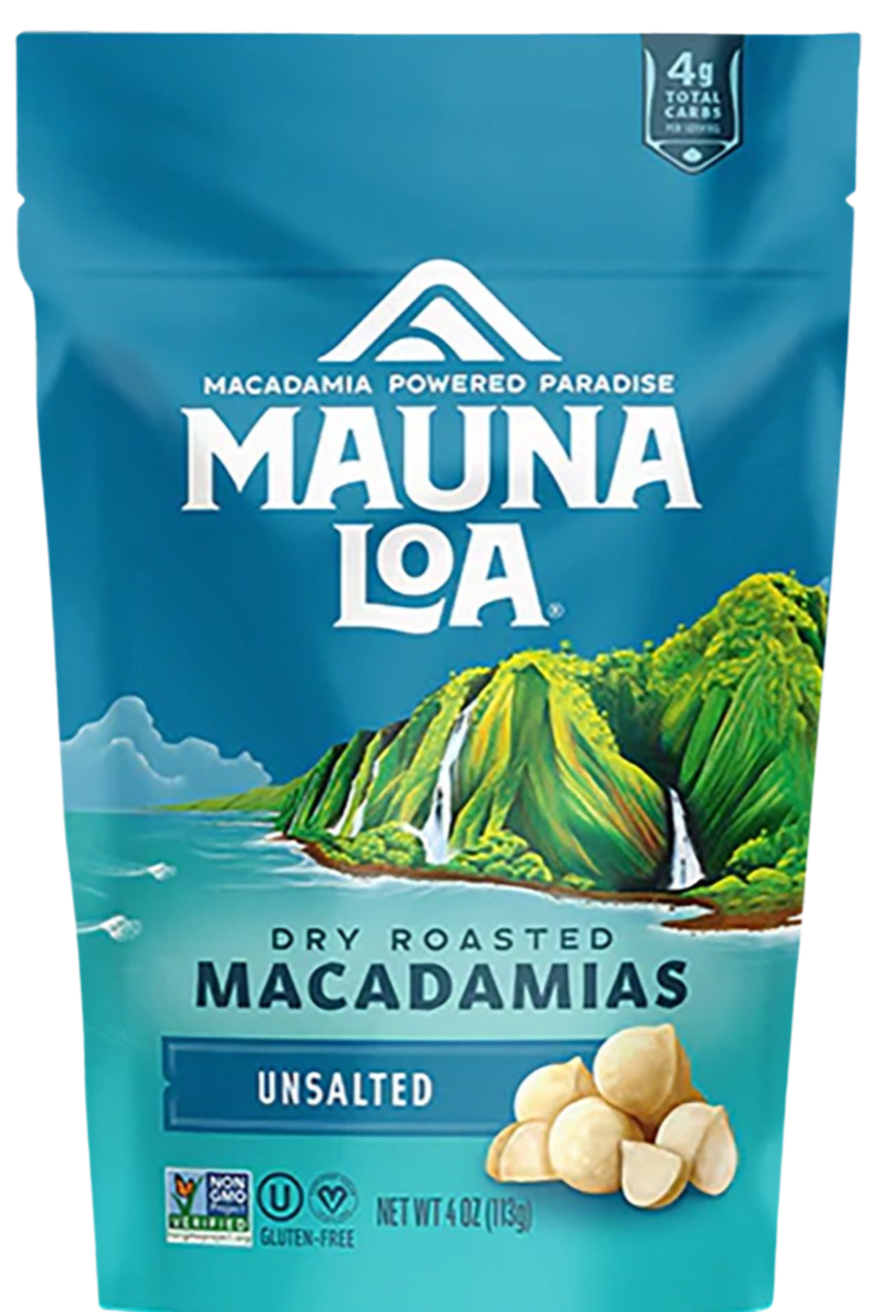 Unsalted Dry Roasted Macadamias