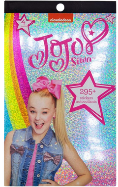JoJo Siwa 4 Sheet Sticker Pad