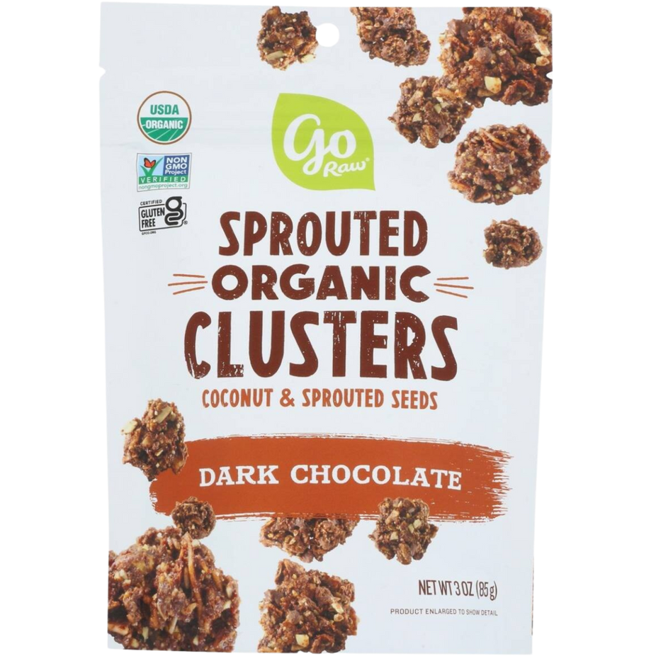 Dark Chocolate Sprouted Organic Seed Clusters