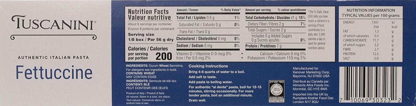 Fettuccine Pasta