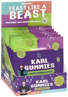 Karl's Gummies Sour Green Apple (8 Pack)