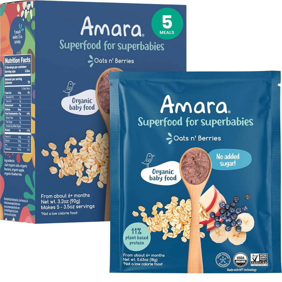 Oats n' Berries Baby Food (5 CT)