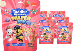 Paw Patrol Wafer Sticks Banana and Strawberry (6 Pack)