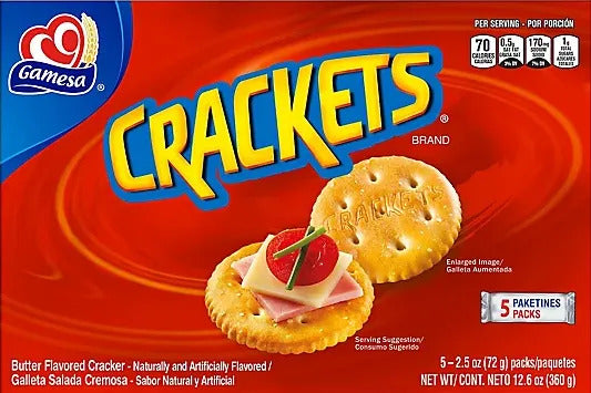 Crackets- Butter Flavored Crackers