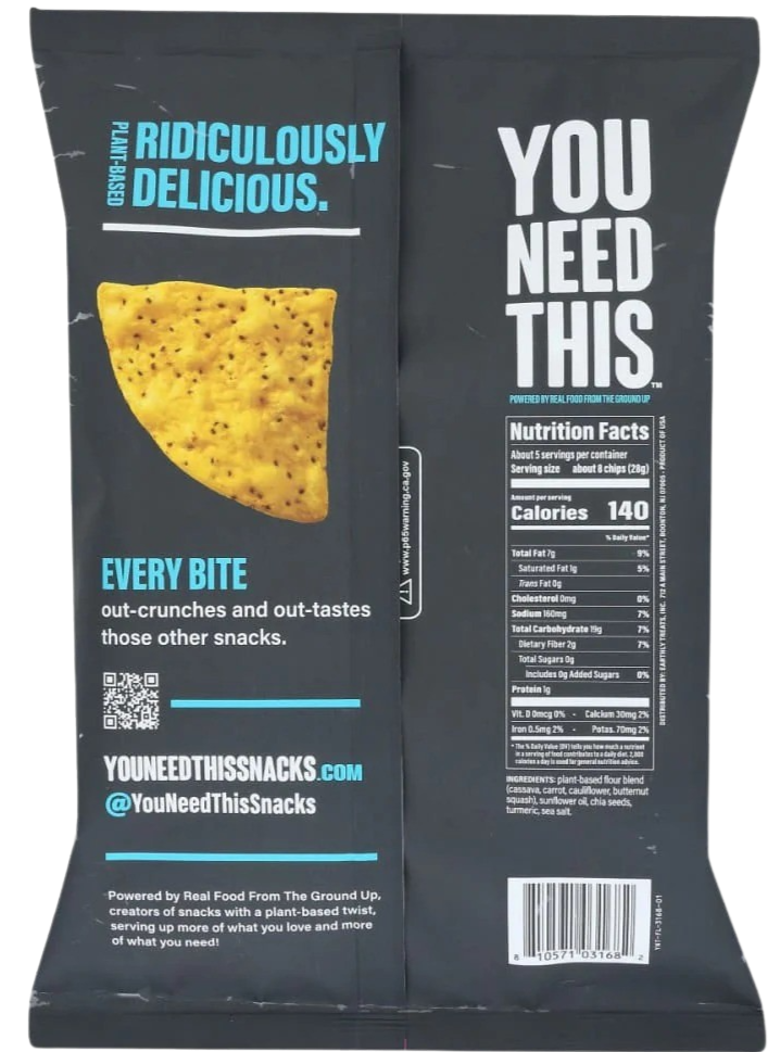 Grain Free Sea Salt Tortilla Chip