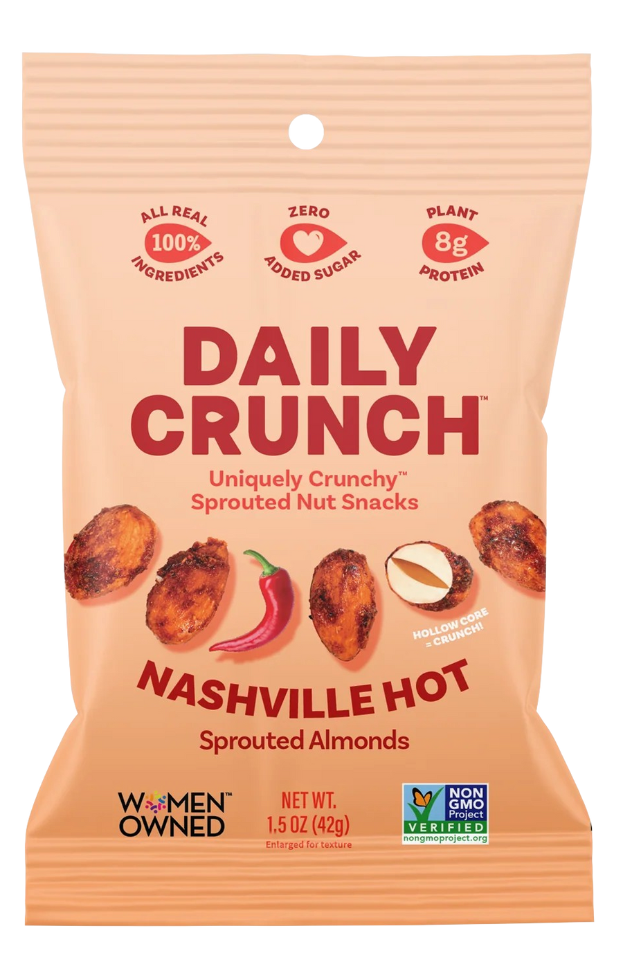Nashville Hot Sprouted Almonds