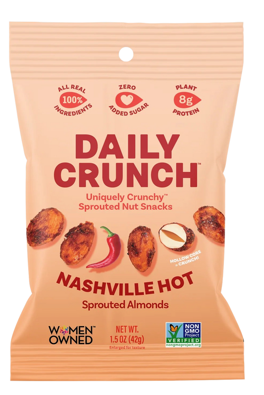Nashville Hot Sprouted Almonds