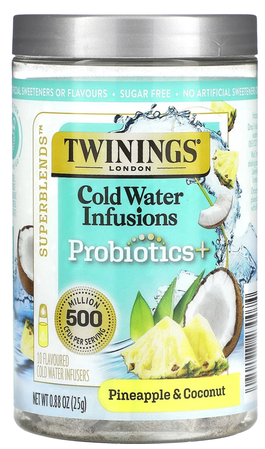 Pineapple & Coconut Probiotic Cold Blend Tea