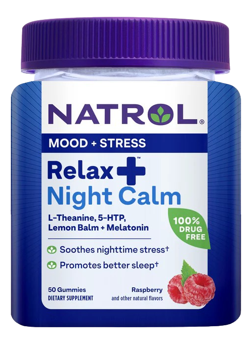 Relax Plus Night Calm Gummies (50 CT)