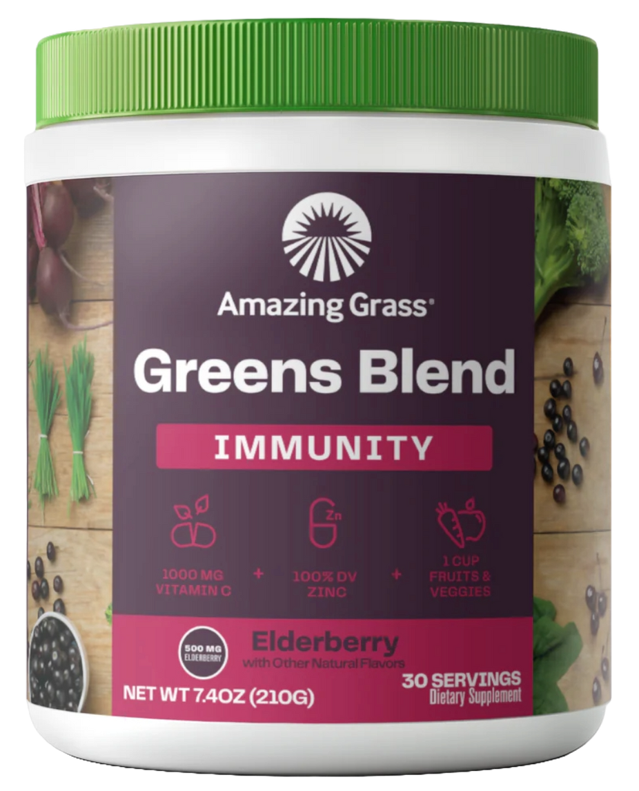 Greens Blend Immunity Elderberry