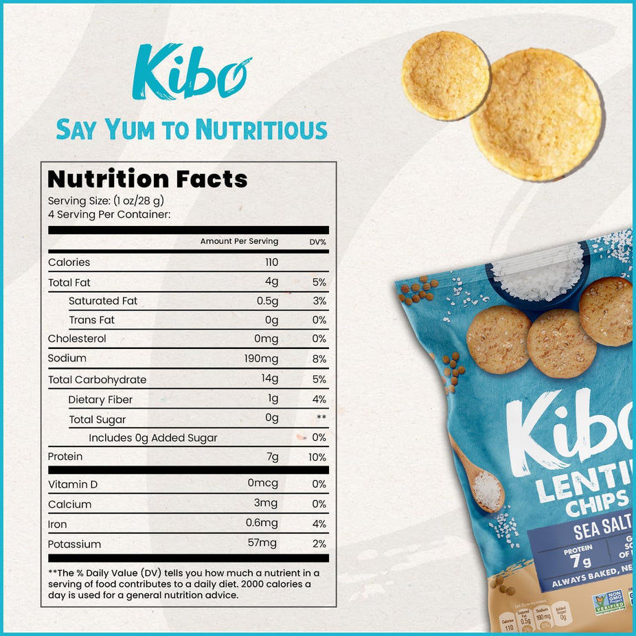 Sea Salt Lentil Chips