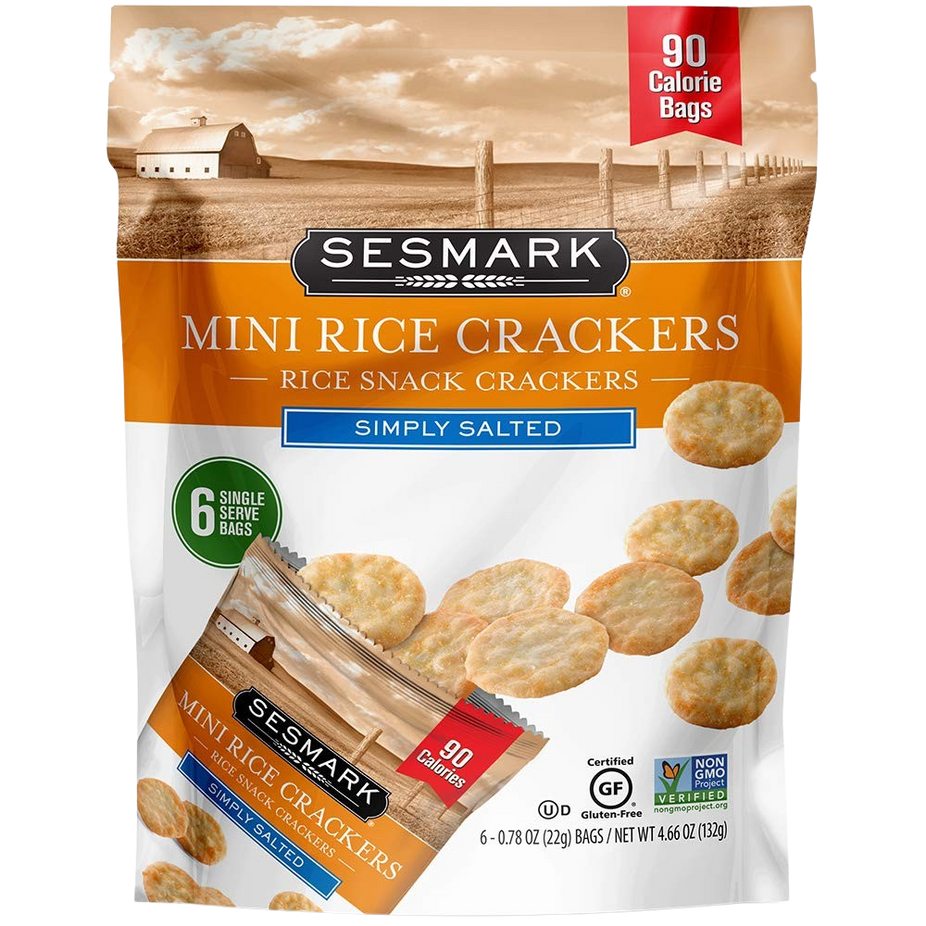 Mini Salted Rice Crackers