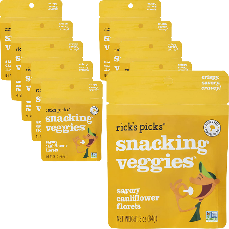 Savory Cauliflower Snacking Pickles (10 Pack)